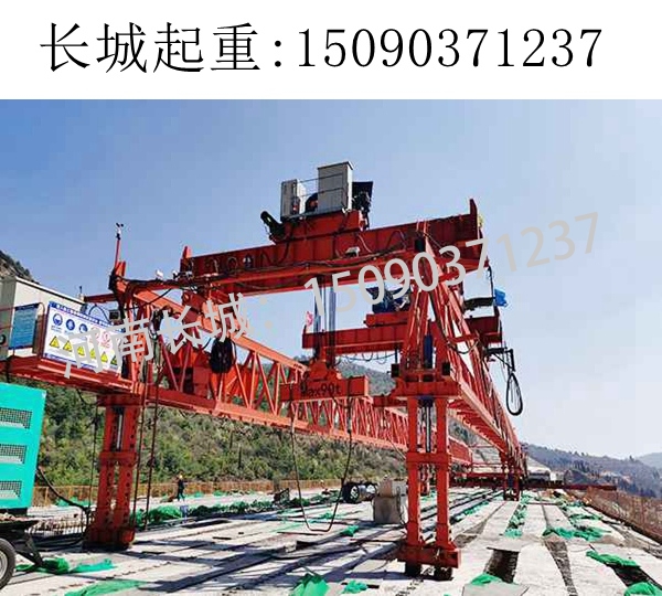 180T架橋機施工現場 180T架橋機施工現場